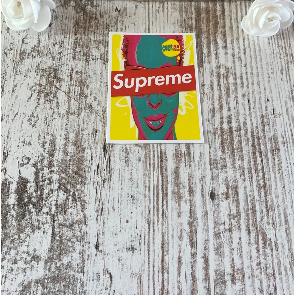 Brand new Supreme sticker